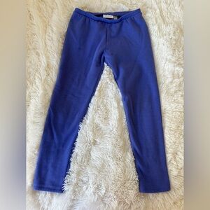 Place Girls Purple Fleece Lined Leggings Size: 10/12